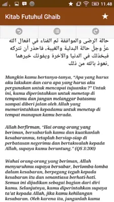 Terjemah Kitab Futuhul Ghaib android App screenshot 0